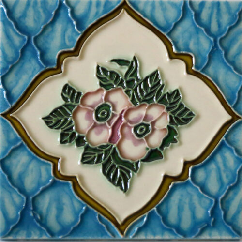 hand painted ceramic wall tiles